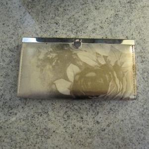 Silver Clutch Wallet
